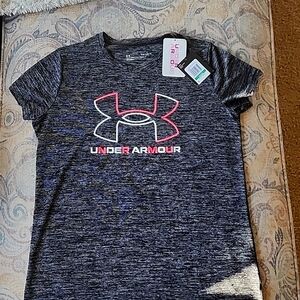 NWT Girls Under Armour Short Sleeve Shirt